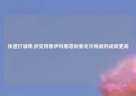 快速打领带,你觉得鲁伊科斯塔和里克尔梅谁的成就更高