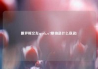 俄罗斯交友appvk,ea7硬曲是什么意思?