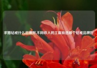 求婚钻戒什么品牌好,不同收入的工薪族选哪个钻戒品牌好