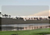 山东拦婚车要钱犯罪团伙落网,山东潍坊高密市订婚结婚风俗