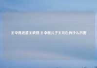 王中磊老婆王晓蓉,王中磊儿子王元也有什么厉害