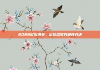 2022欧冠决赛，足球盛宴的巅峰对决