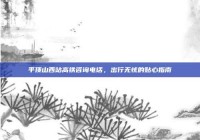 平顶山西站高铁咨询电话，出行无忧的贴心指南