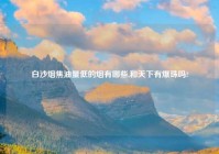 白沙烟焦油量低的烟有哪些,和天下有爆珠吗?