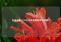 北京十中（339公交车全程需多少时间）