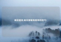 南京相亲,南京哪里有相亲的地方?