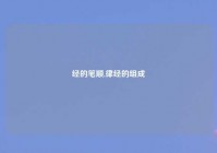 经的笔顺,律经的组成