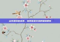 山东潍坊信息港，城市信息交流的璀璨明珠