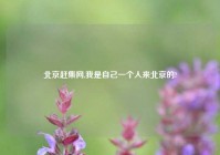 北京赶集网,我是自己一个人来北京的?