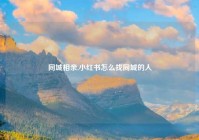 同城相亲,小红书怎么找同城的人