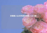 玫瑰情人谷,双龙桥玫瑰情人谷门票?