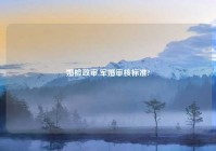 婚检政审,军婚审核标准?