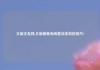 太原交友网,太原哪里有喝普洱茶的好地方?