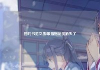 婚约书范文,如果婚姻制度消失了