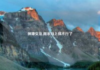 保康交友,南宋马上就不行了