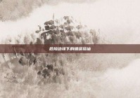 危险边缘下的错误搭讪