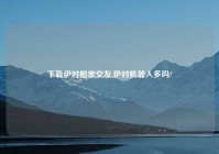 下载伊对相亲交友,伊对机器人多吗?