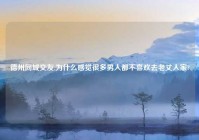 德州同城交友,为什么感觉很多男人都不喜欢去老丈人家?