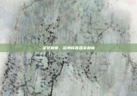 足球盛宴，欧洲杯直播全解析