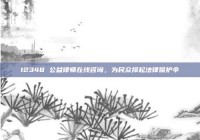 12348 公益律师在线咨询，为民众撑起法律保护伞