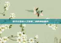 探寻北京情人卫慧第二部的神秘面纱