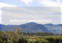 婚检费用大概多少费用,佛山婚检收费标准?