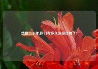 结婚二十年,你们有多久没接过吻了?