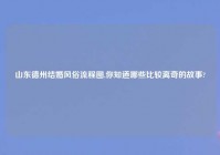 山东德州结婚风俗流程图,你知道哪些比较离奇的故事?