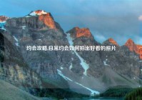 约会攻略,日常约会如何拍出好看的照片