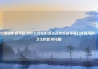 酒店中餐菜品,为什么现在的酒店高档饭店等等公共场所的卫生间都用马桶?