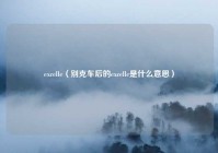 excelle（别克车后的excelle是什么意思）