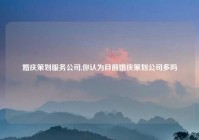 婚庆策划服务公司,你认为目前婚庆策划公司多吗