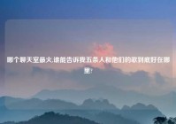 哪个聊天室最火,谁能告诉我五条人和他们的歌到底好在哪里?