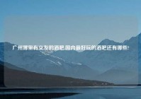 广州哪里有交友的酒吧,国内最好玩的酒吧还有哪些?