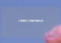 三亚婚庆,三亚能办婚礼吗