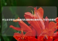 什么社交软件上全是约的,摄影师们都用什么方法约拍模特?