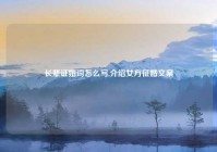 长辈证婚词怎么写,介绍女方征婚文案