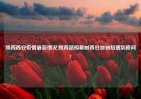 陕西西安疫情最新情况,陕西籍明星喊西安加油却遭到质问?