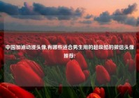 中国加油动漫头像,有哪些适合男生用的超级酷的微信头像推荐?