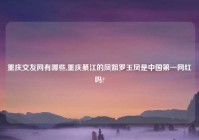 重庆交友网有哪些,重庆綦江的凤姐罗玉凤是中国第一网红吗?