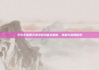 华为手机聊天悬浮窗功能全解析，真相与应用探索