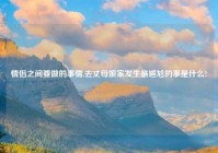 情侣之间要做的事情,去丈母娘家发生最尴尬的事是什么?