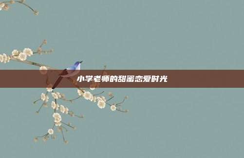 小学老师的甜蜜恋爱时光