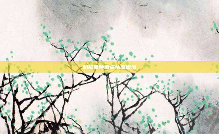 粉提老师遭遇情感困境