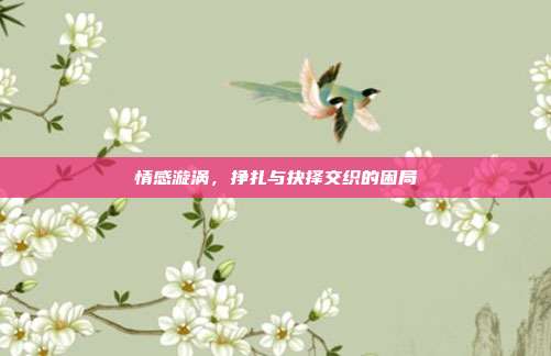 情感漩涡，挣扎与抉择交织的困局